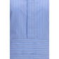 Sacai Blue Cotton Pattern Shirt