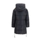 Parajumpers Black Goose Down Full-Length Jacket