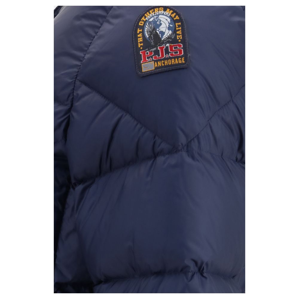 Parajumpers Blue Goose Down Full-Length Jacket