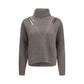 P.A.R.O.S.H. Beige Wool Oves Aries Sweatshirt