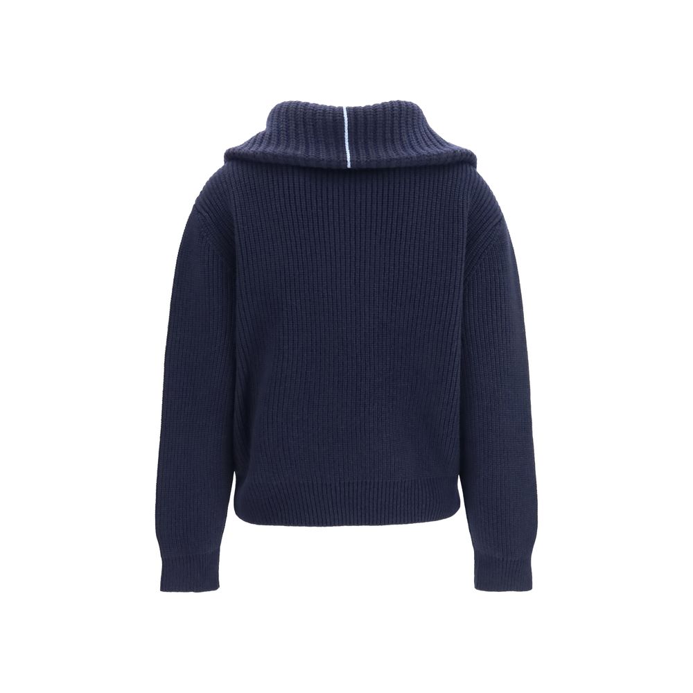 Malo Blue Cashmere Sweater