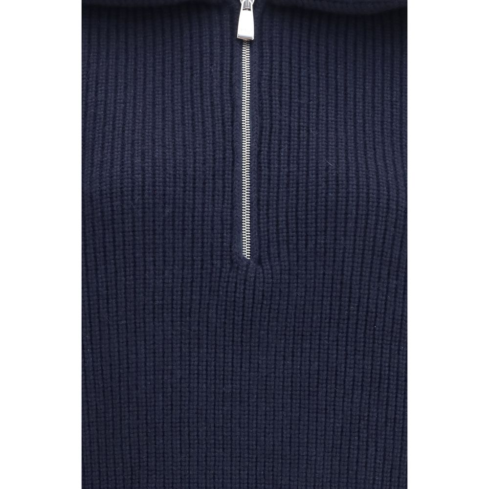 Malo Blue Cashmere Sweater
