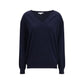 Malo Blue Cashmere Sweater