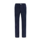 Jacob Cohen Blue Cotton Chino Pants