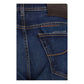 Jacob Cohen Blue Elastane Tapered Jeans