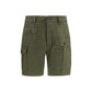 Dsquared² Bicolor Cotton Bermuda Shorts