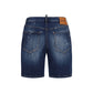 Dsquared² Blue Cotton Bermuda Shorts