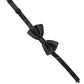 Dolce & Gabbana Men Black 100% Silk Adjustable Neck Papillon Bow Tie