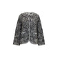 Forte_Forte Gray Alpaca Vicugna Pacos Cardigan