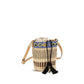Valentino Garavani Beige Raffia Backet Bag