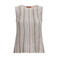 Missoni Multicolor Rayon Sleeveles T-Shirt