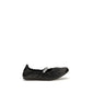 Jimmy Choo Black Calf Leather Bos Taurus Ballet Flats