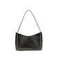 The Row Black Calf Leather Bos Taurus Shoulder Bag