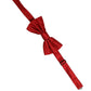 Dolce & Gabbana Men Red 100% Silk Adjustable Neck Papillon Bow Tie
