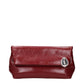 Jil Sander Red Leather Clutch Bag