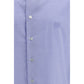 Etro Blue Cotton Dress Shirt