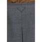 Prada Gray Wool Oves Aries Midi Skirt