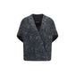 Giorgio Armani Blue Cotton Denim Jacket