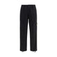 Stone Island Black Cotton Cargo Pants