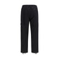 Stone Island Black Cotton Cargo Pants