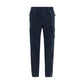 Stone Island Blue Cotton Cargo Pants