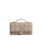 Dior Beige Leather Clutch Bag