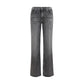 Mother Denim Gray Cotton Bootcut Jeans