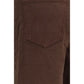 Mother Denim Brown Cotton Jeans Denim