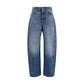 Givenchy Blue Cotton Relaxed Fit Jeans