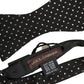 Dolce & Gabbana Black White Polka Dot Adjustable Neck Papillon Bow Tie