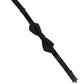 Dolce & Gabbana Men Black 100% Silk Adjustable Neck Papillon Bow Tie