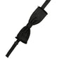 Dolce & Gabbana Men Black 100% SIlk Adjustable Neck Papillon Bow Tie