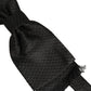 Dolce & Gabbana Men Black 100% SIlk Adjustable Neck Papillon Bow Tie