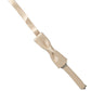 Dolce & Gabbana Men Beige 100% Silk Adjustable Neck Papillon Bow Tie