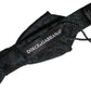 Dolce & Gabbana Men Black Green Paisley Adjustable Neck Papillon Bow Tie