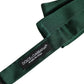 Dolce & Gabbana Men Dark Green Silk Adjustable Neck Papillon Bow Tie