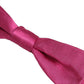 Dolce & Gabbana Men Pink 100% Silk Adjustable Neck Papillon Bow Tie