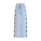 Alemais Blue Linen Casual Pants