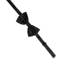 Dolce & Gabbana Men Black 100% Silk Adjustable Neck Papillon Bow Tie