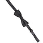 Dolce & Gabbana Men Dark Gray Geometric Adjustable Neck Bow Tie
