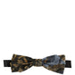 Dolce & Gabbana Men Multicolor Jacquard Adjustable Neck Bow Tie