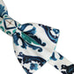 Dolce & Gabbana Men White Sicilian Silk Adjustable Neck Papillon Bow Tie