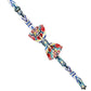 Dolce & Gabbana Men Multicolor Majolica Adjustable Neck Papillon Bow Tie