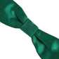 Dolce & Gabbana Men Green 100% Silk Adjustable Neck Papillon Bow Tie
