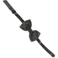 Dolce & Gabbana Men Metallic Black Silk Adjustable Neck Papillon Bow Tie