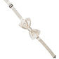 Dolce & Gabbana Men White 100% Silk Adjustable Neck Papillon Bow Tie