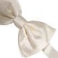 Dolce & Gabbana Men White 100% Silk Adjustable Neck Papillon Bow Tie
