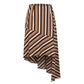 Trussardi Jeans Brown Viscose Women's Skirt