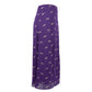 Trussardi Jeans Purple Viscose Women Skirt