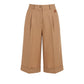 Trussardi Jeans Beige Viscose Women Shorts